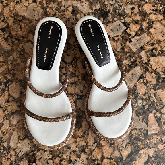 PROENZA SCHOULER The Pipe Double Band Slide Sandal - Picture 9 of 12